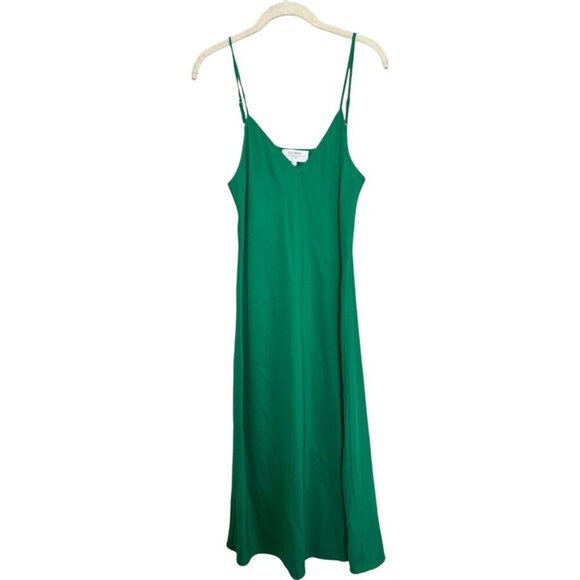 La Ligne Recycled Polyester Midi Slip Dress - Picture 1 of 4
